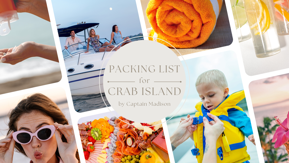 What to Pack for a Crab Island Boat Charter in Destin, Florida