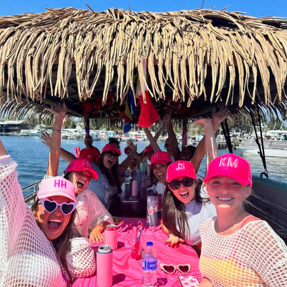 Pink Tiki Party Cruise up to 18 Passengers