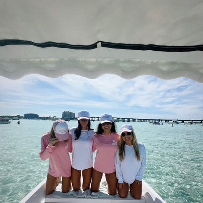 Pink Boston Whaler up to 5 Passengers